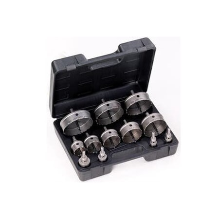Champion Cutting Tool CT7 12 Piece Master Mechanical Carbide Tipped Hole Cutter Set, Includes: 5/8in, 3/4in CHA CT7P-MECHANICAL-1